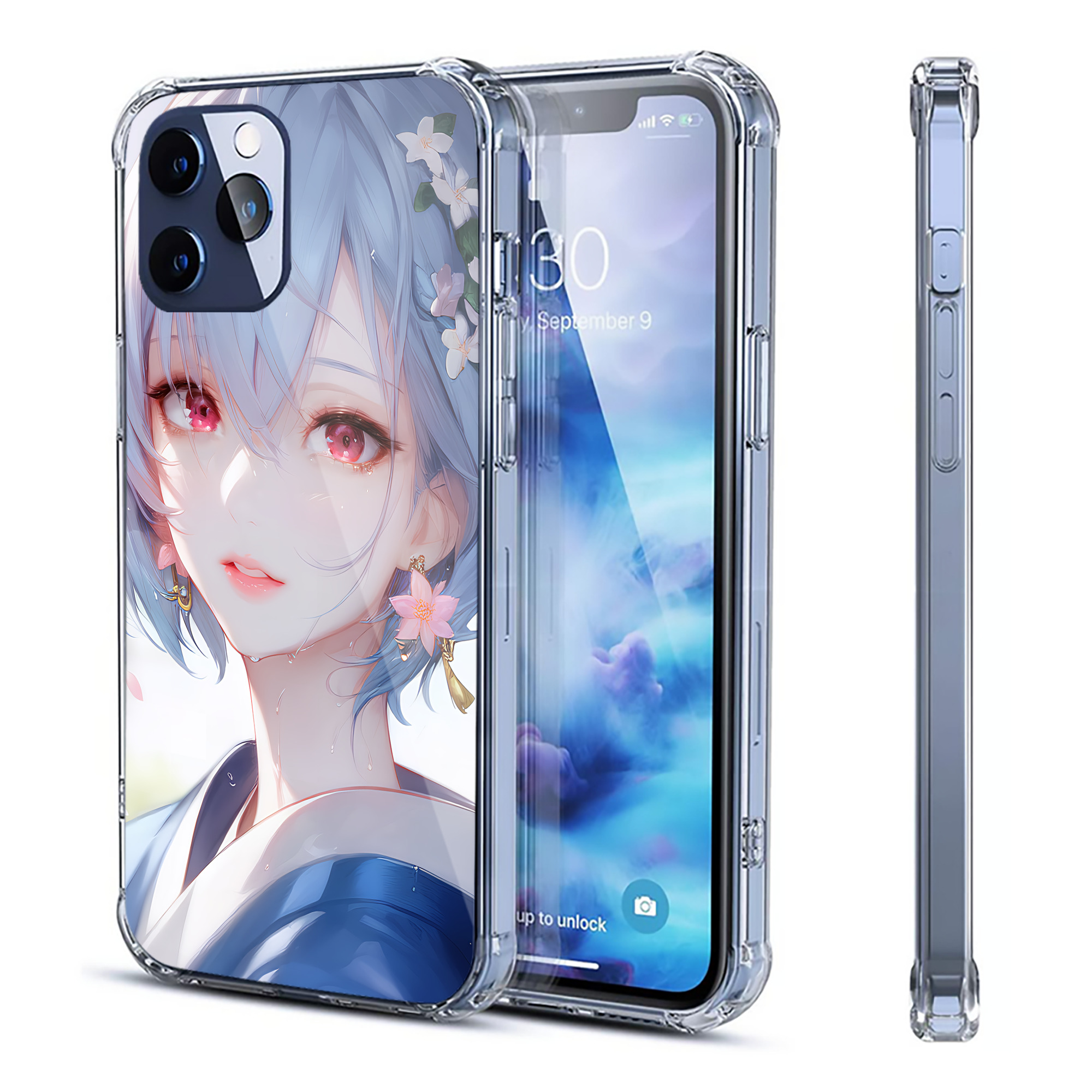 （画像用） EVA 新世紀エヴァンゲリオン 【iPhone 12シリーズ対応】透明スマホケース（クリアソフトケース）